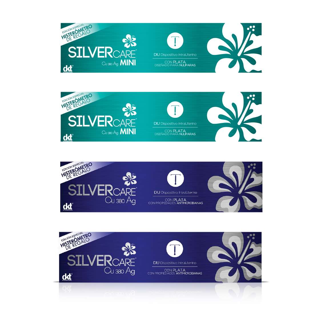 DISPOSITIVO SILVERCARE C/2 PZAS + DISPOSITIVO MINI C/2 PZAS