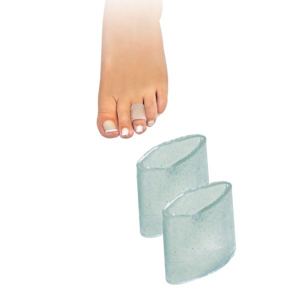 <ul><li>Protege los dedos del roce con el calzado.</li>
	<li>No concentra bacterias.</li>
	<li>Paquete con 2 pares de anillos.</li>
</ul>