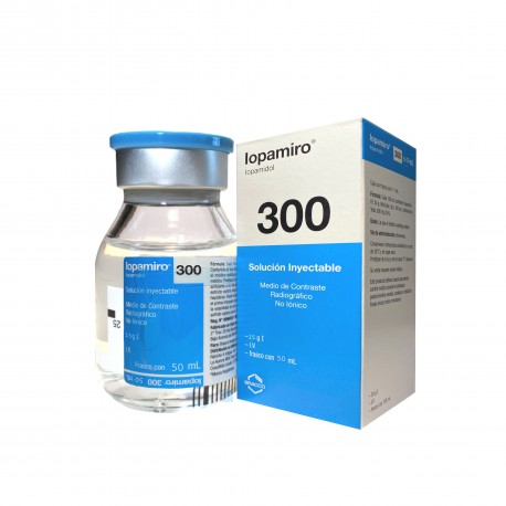 MEDIO CONTRASTE HIDROSOLUBLE NO IONICO 300MG 50ML