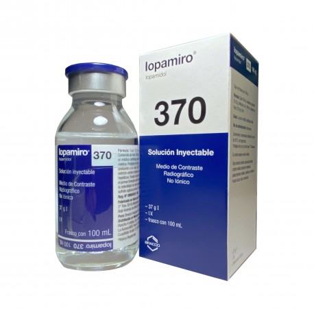 MEDIO CONTRASTE HIDROSOLUBLE NO IONICO 370MG 100ML