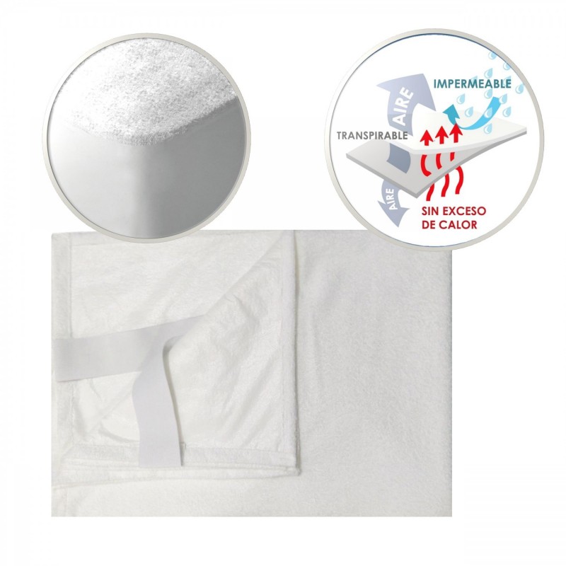 PROTECTOR COLCHON NYLON INDIVIDUAL BLANCO