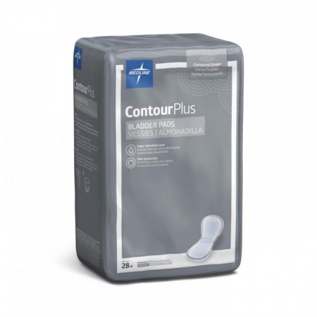 PROTECTOR CONTROL VEJIGA CONTOUR PLUS 13.7X27.5CM 28 PZAS