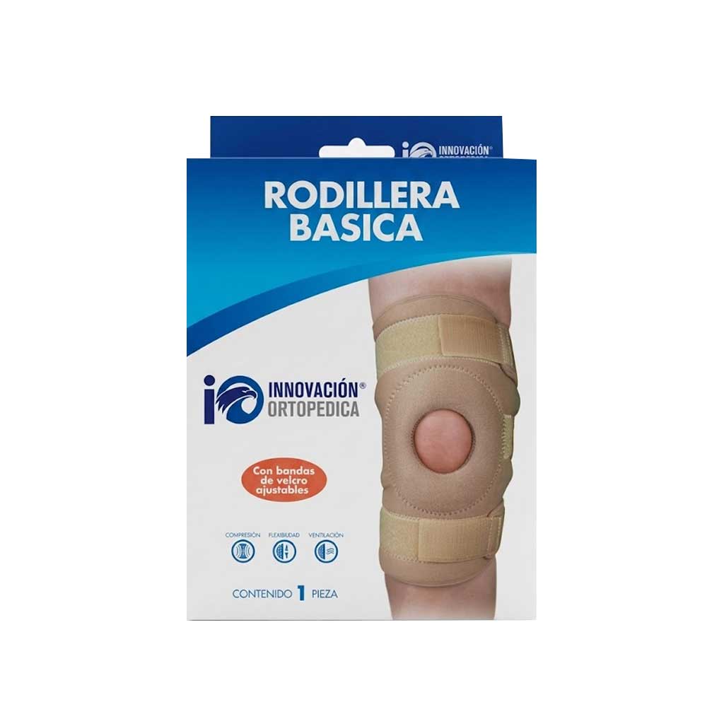 RODILLERA BASICA ACTIVE PRO CHICA NEGRO