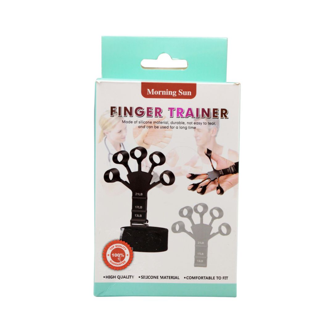 <ul>
	<li>Kit completo para el entrenamiento de manos y dedos.</li>
	<li>Entrenador de fuerza &nbsp;ajustable.</li>
	<li>Banda de resistencia para los dedos para un entrenamiento vers&aacute;til.</li>
	<li>Mejora la fuerza de tu agarre y fortalece tus antebrazos con este pr&aacute;ctico set.&nbsp; &nbsp; &nbsp; &nbsp; &nbsp; &nbsp; &nbsp; &nbsp; &nbsp; &nbsp; &nbsp; &nbsp; &nbsp; &nbsp; &nbsp; &nbsp; &nbsp; &nbsp; &nbsp; &nbsp; &nbsp; &nbsp; &nbsp; &nbsp; &nbsp; &nbsp; &nbsp; &nbsp; &nbsp; &nbsp; &nbsp; &nbsp; &nbsp; &nbsp; Material: Silicona</li>
	<li>Niveles de presi&oacute;n: 6 niveles de resistencia, que van desde 6.6 libras hasta 21 libras, permitiendo ajustar la intensidad seg&uacute;n la progresi&oacute;n del entrenamiento y adecuado para todos los niveles de habilidad.<br />
	&nbsp;</li>
</ul>