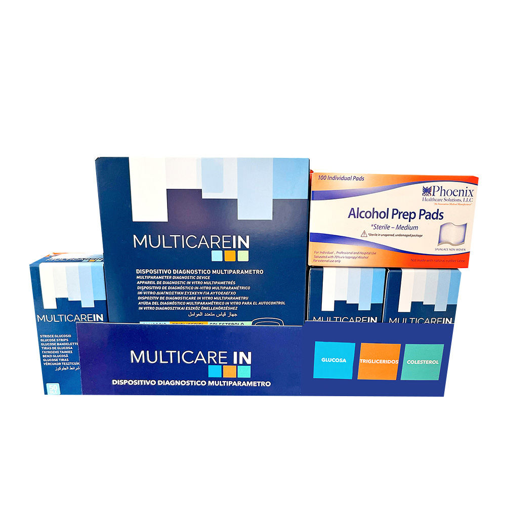 ANALIZADOR DE GLUCOSA, TRIGLICERIDOS Y COLESTEROL EN SANGRE