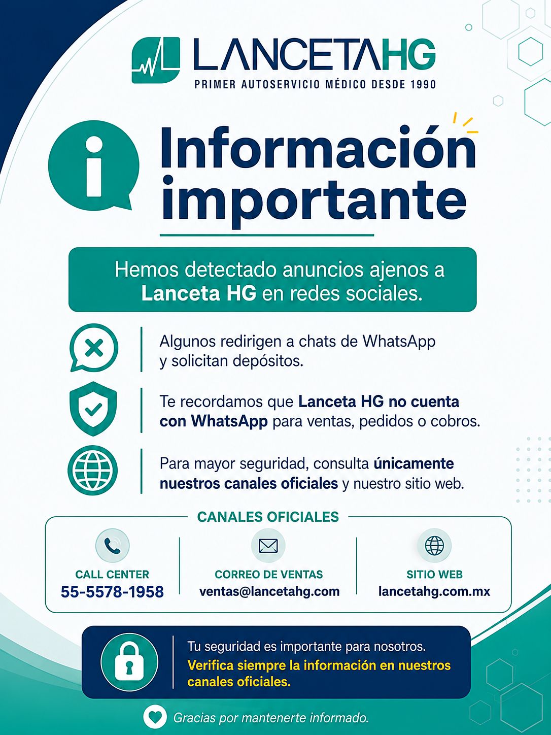 Aviso Modal